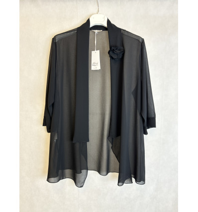 SPOLVERINO APERTO IN GEORGETTE