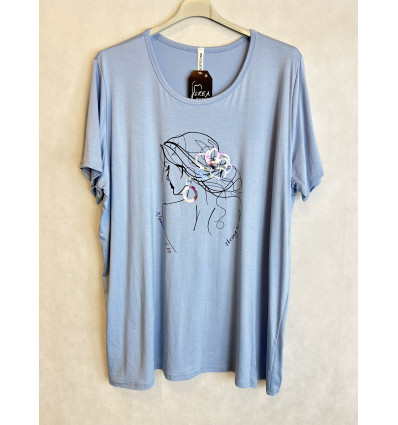 T-SHIRT STAMPA VOLTO