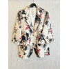 GIACCA FIORATA UNICO BOTTONE