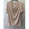 MAGLIA COLLO SCIALLATO CON ELEMENTO METALLICO