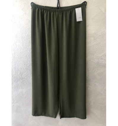 PANTALONE TESSUTO GOFFRATO ELASTICO IN VITA