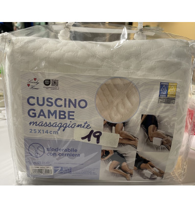CUSCINO PER LE GAMBE MASSAGGIANTE