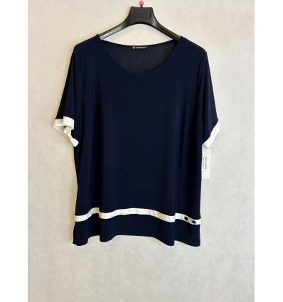 T-SHIRT PROFILI A CONTRASTO