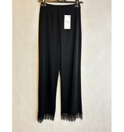 PANTALONE IN CADDI FONDO MACRAME