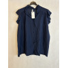 CAMICIA COLLETTO E MANICA CON VOLANT
