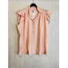 CAMICIA COLLETTO E MANICA CON VOLANT