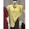 CAMICIA COLLETTO E MANICA CON VOLANT