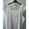 CAMICIA DA NOTTE MANICA AD ALETTA