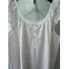 CAMICIA DA NOTTE MANICA AD ALETTA