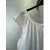 CAMICIA DA NOTTE MANICA AD ALETTA