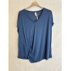MAGLIA SCOLLO A V E DRAPPEGGIO