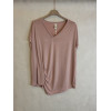 MAGLIA SCOLLO A V E DRAPPEGGIO