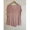 MAGLIA SCOLLO A V E DRAPPEGGIO