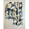 COMPLETO CAMICIA E PANTALONE FIORI