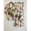 COMPLETO CAMICIA E PANTALONE FIORI