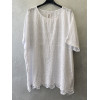 BLUSA IN SANGALL, TAGLIO A SCATOLA