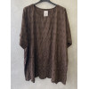 BLUSA IN SANGALL, TAGLIO A SCATOLA
