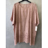 BLUSA IN SANGALL, TAGLIO A SCATOLA