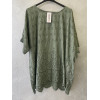BLUSA IN SANGALL, TAGLIO A SCATOLA
