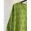 BLUSA IN SANGALL, TAGLIO A SCATOLA
