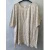BLUSA IN SANGALL, TAGLIO A SCATOLA