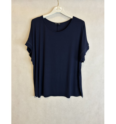 T-SHIRT PASSAMANERIA IN COTONE