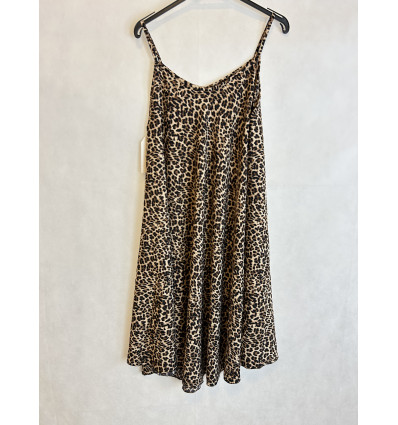 ABITO ANIMALIER SPALLINA STRETTA