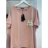 T-SHIRT SOPHIA CURVY COLORE PHARD CON PASSAMANERIA SU TASCHINA