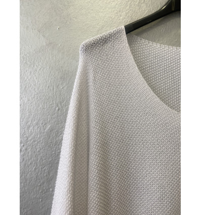 MAGLIA BIANCA IN FILO