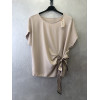 BLUSA CON FIOCCO IN RASO