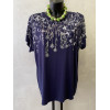 T-SHIRT FIORI E CRISTALLI