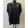 T-SHIRT PERLE E BORCHIETTE