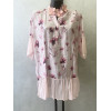 BLUSA ROSA STAMPA FIORI