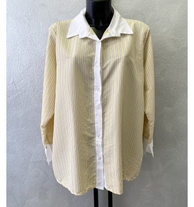 CAMICIA GIALLA RIGA BASTONCINO