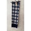 PANTALONE ARPE NERO BIANCO IN JERSEY CON ELASTICO IN VITA