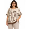 CASACCA TABACCO FANTASIA GEOMETRICA