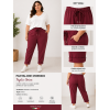 PANTALONE IN BENGALINA CON COULISSE NUOVA CARTELLA AUTUNNALE