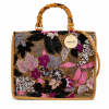 BORSA IN SIIMIL RAFIA CON MANICI BAMBU'