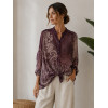 CAMICIA/SPOLVERINO IN MUSSOLA FANTASIA BANDANA