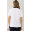 POLO COLLETTO DENIM POIS