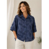 CAMICIA KEY DI LAVORAZIONE RICAMO A FILO IN RILIEVO