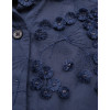 CAMICIA KEY DI LAVORAZIONE RICAMO A FILO IN RILIEVO