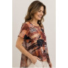 MAGLIA BRAND FUXIA FANTASIA ASTRATTA