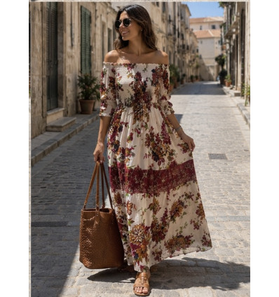 ABITO ROSETTA POSITANO PEONIE BALZATO