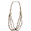 COLLANA LUNGA MOD CHANEL MULTIFILO