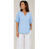 BLUSA 100% LINO MODELLO DALILA
