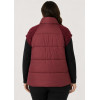GIACCA-GILET IMBOTTITA, SMANICATA, FULL ZIP