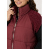 GIACCA-GILET IMBOTTITA, SMANICATA, FULL ZIP