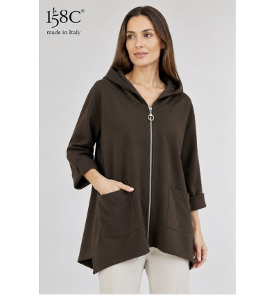BLAZER FULL ZIP MAGLIA PUNTO MILANO