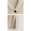 MAXI GILET KEY DI MICRO RIGA COLOR LAVAGNA